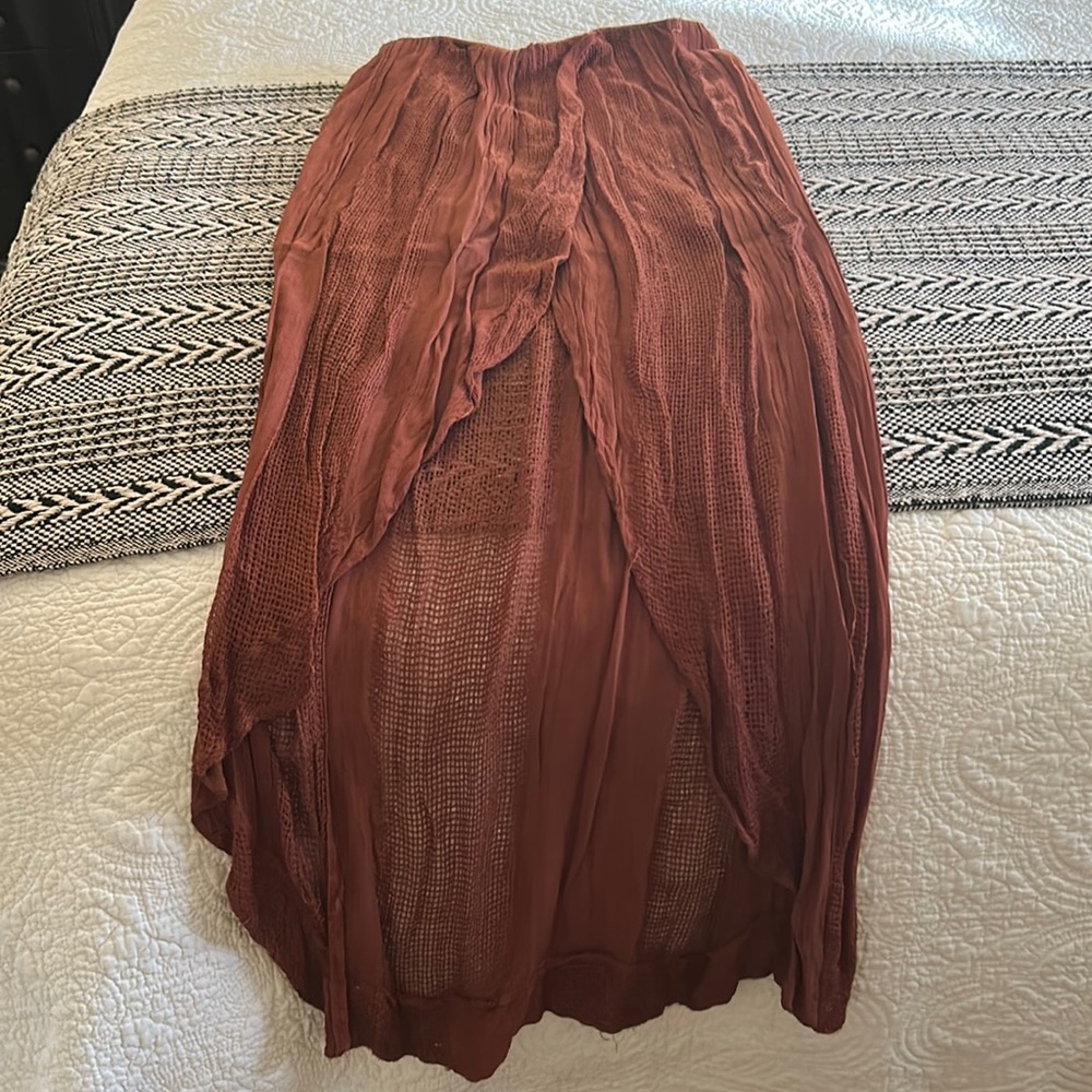 Free People boho skirt